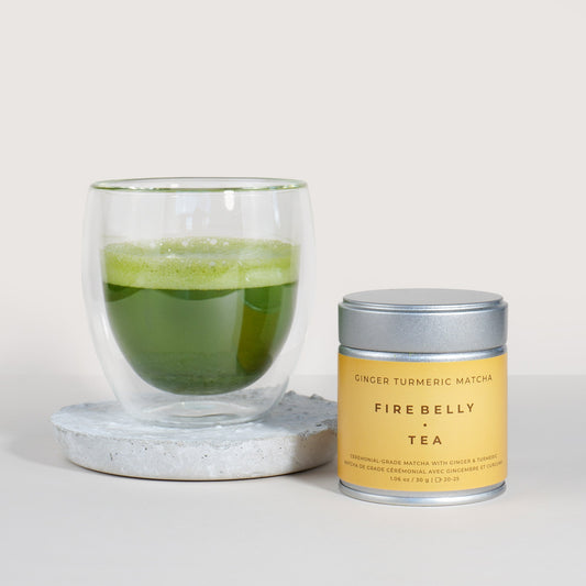 Ginger Turmeric Matcha - Firebelly Tea